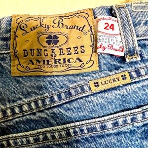 Vintage Lucky Brand Jean Cut Offs size 10/30.jean shorts
